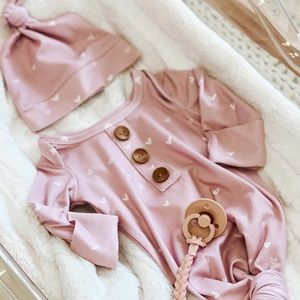 Knotted Gown from Caden Lane